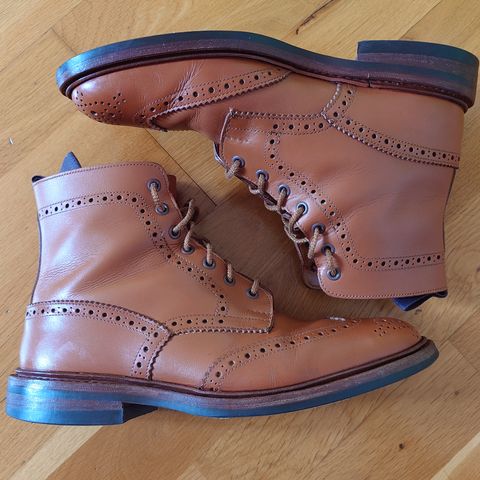 View photo of Tricker's Stow Country Boot in C-Shade Tan