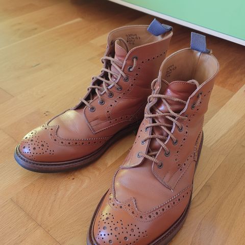 View photo of Tricker's Stow Country Boot in C-Shade Tan