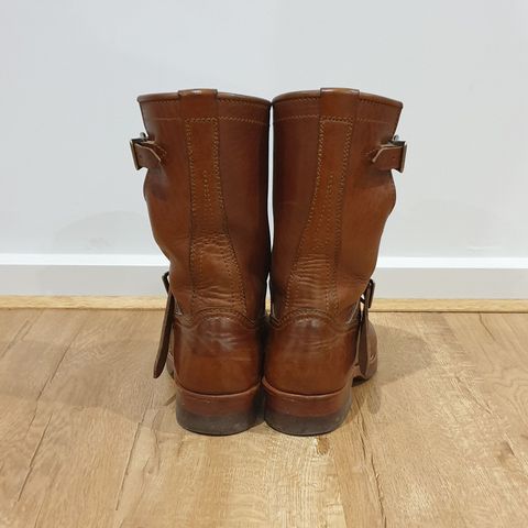 View photo of Benzein The Keeper 'Type 2' Engineer Boot in Shinki Brown Oiled Horsebutt