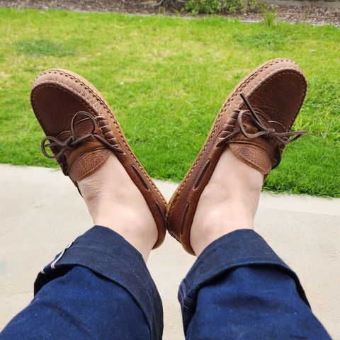 Quoddy Grizzly Moc in Grizzly Peanut