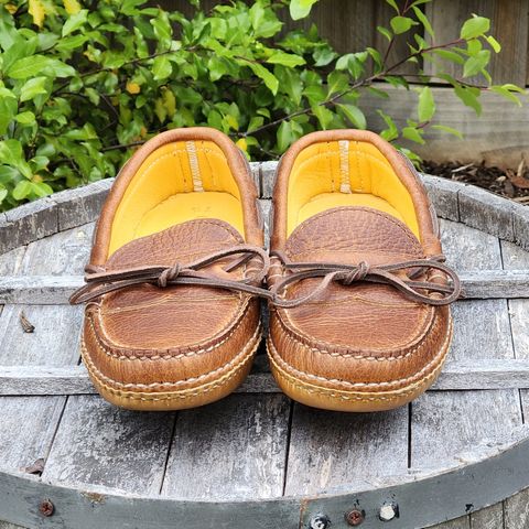 Quoddy Grizzly Moc in Grizzly Peanut