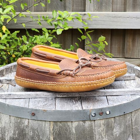 Quoddy Grizzly Moc in Grizzly Peanut