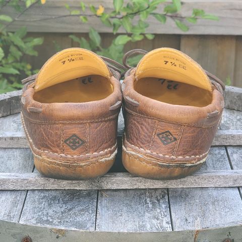 View photo of Quoddy Grizzly Moc in Grizzly Peanut