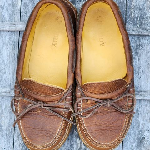 View photo of Quoddy Grizzly Moc in Grizzly Peanut