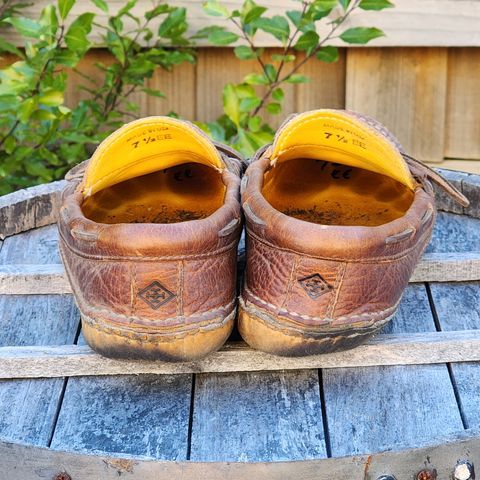 View photo of Quoddy Grizzly Moc in Grizzly Peanut