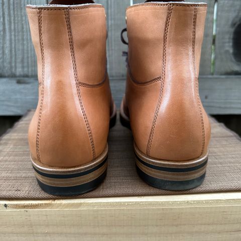 View photo of Iron Boots x Østmo Type 1 in Maryam Natural Horsehide