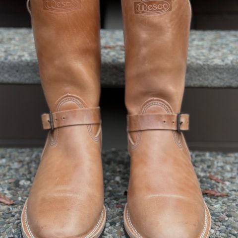 Wesco x S&S Van Cleef III in Maryam Natural Horsebutt
