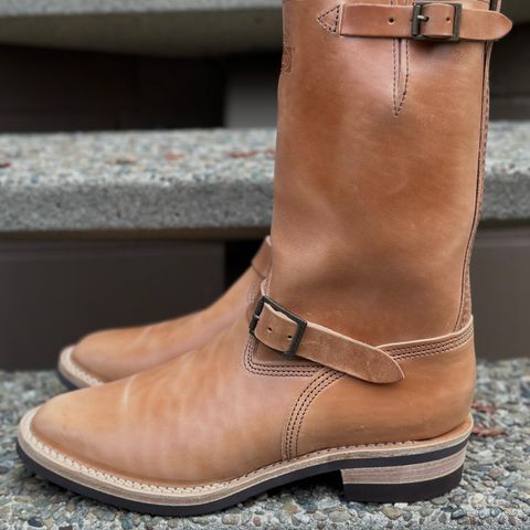 Wesco x S&S Van Cleef III in Maryam Natural Horsebutt