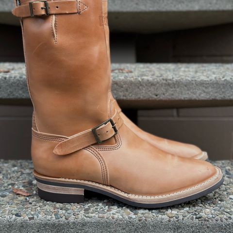 Wesco x S&S Van Cleef III in Maryam Natural Horsebutt