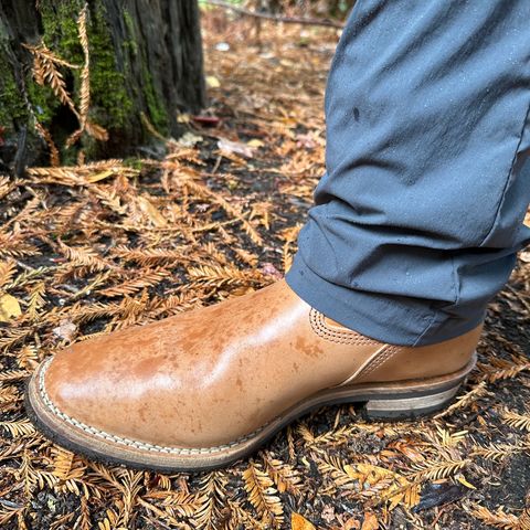 Wesco x S&S Van Cleef III in Maryam Natural Horsebutt