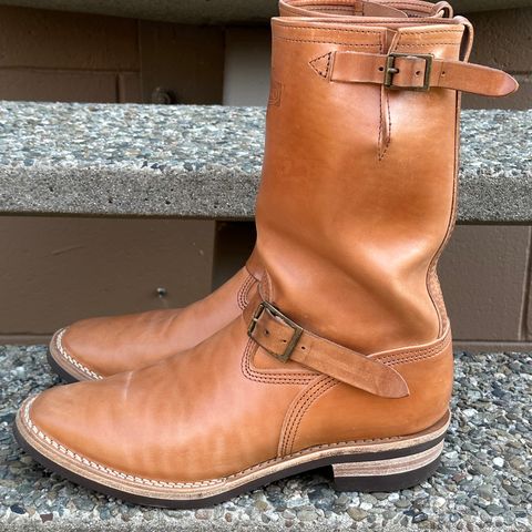 Wesco x S&S Van Cleef III in Maryam Natural Horsebutt