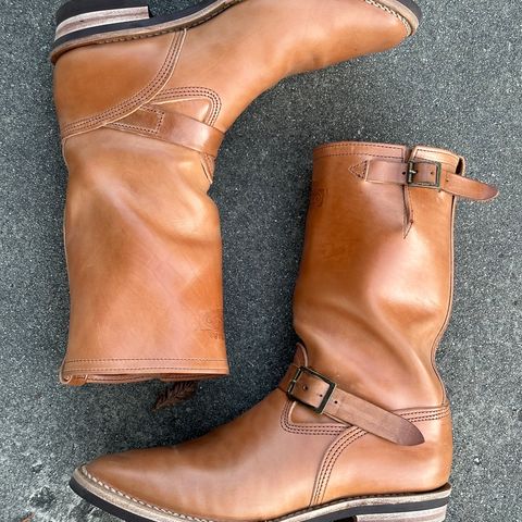 Wesco x S&S Van Cleef III in Maryam Natural Horsebutt