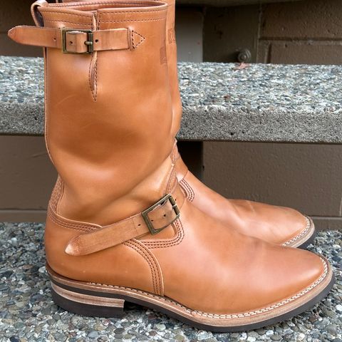 Wesco x S&S Van Cleef III in Maryam Natural Horsebutt