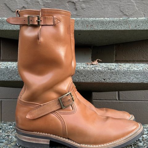 Wesco x S&S Van Cleef III in Maryam Natural Horsebutt