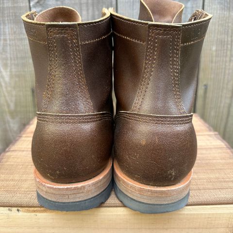 View photo of White's MP-Sherman Toe Cap in Horween Cinnamon Waxed Flesh