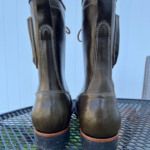 Willie's Handmade Boots Pioneer Lace To Toe in Maryam Olive Horsebutt