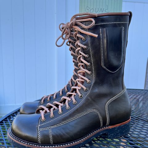 Willie's Handmade Boots Pioneer Lace To Toe in Maryam Olive Horsebutt