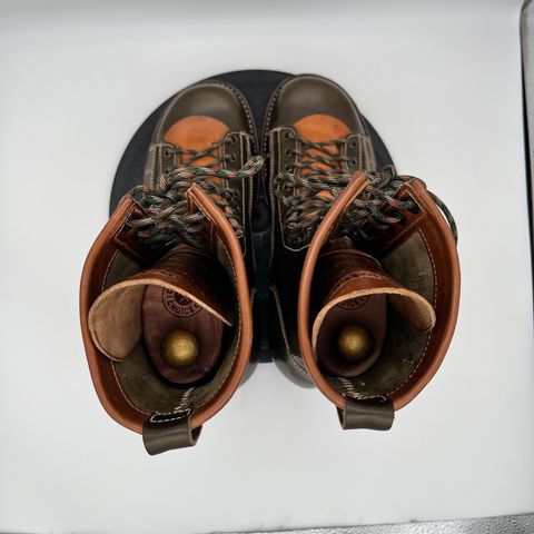 Willie's Handmade Boots Pioneer Lace To Toe in Maryam Olive Horsebutt