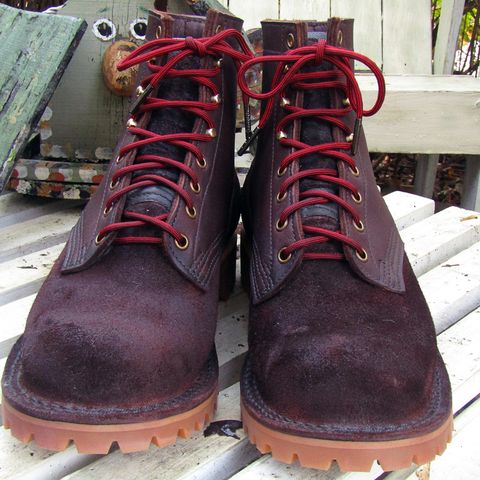 JK Boots O.T. in Smooth Over Roughout 8-9oz Premium Oil Tanned USA Leather