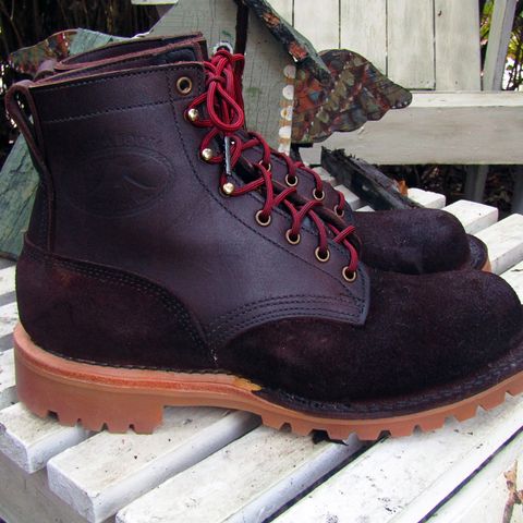 JK Boots O.T. in Smooth Over Roughout 8-9oz Premium Oil Tanned USA Leather