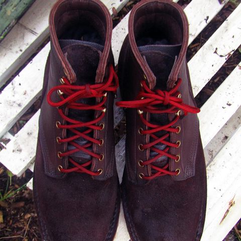 JK Boots O.T. in Smooth Over Roughout 8-9oz Premium Oil Tanned USA Leather