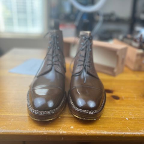 Unlisted Maker Unlisted Model in Tochigi Oil Vachetta #2 Medium Brown