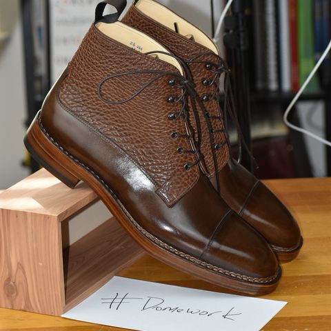 Unlisted Maker Unlisted Model in Tochigi Oil Vachetta #2 Medium Brown