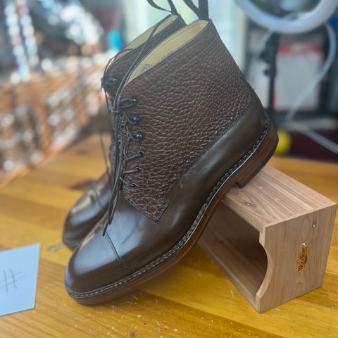 Unlisted Maker Unlisted Model in Tochigi Oil Vachetta #2 Medium Brown