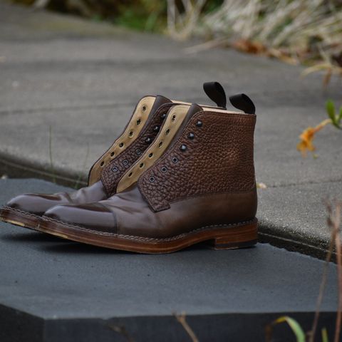 Unlisted Maker Unlisted Model in Tochigi Oil Vachetta #2 Medium Brown