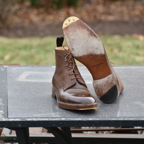 Unlisted Maker Unlisted Model in Tochigi Oil Vachetta #2 Medium Brown