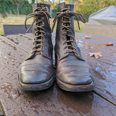 Search result thumbnail of NF Bootmaker Belmont Boot in Maryam 1071 Rovescio Sego Waxed Horsebutt Roughout