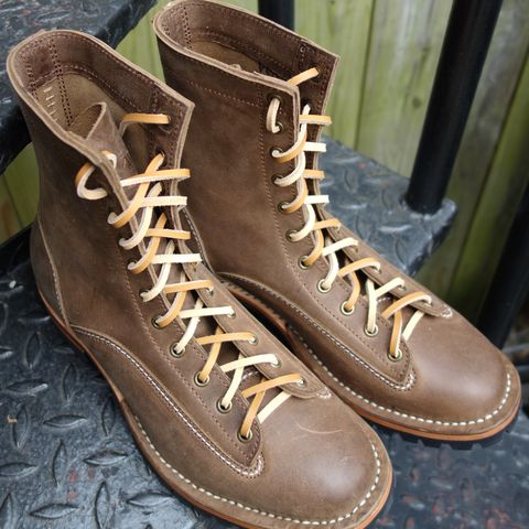 Willie's Handmade Boots V3 Workboot in Horween Natural Rowdy