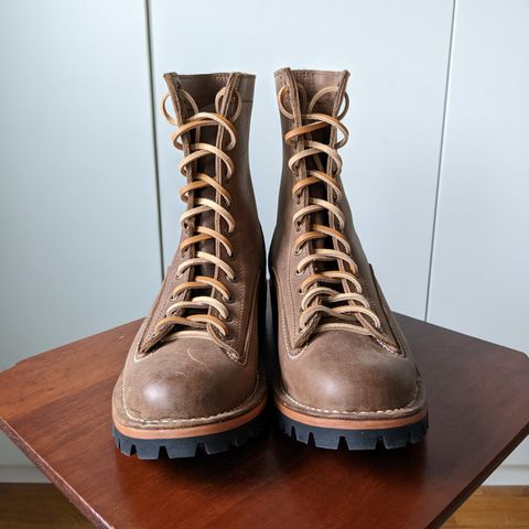 Willie's Handmade Boots V3 Workboot in Horween Natural Rowdy