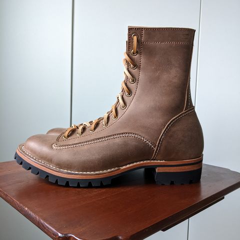 Willie's Handmade Boots V3 Workboot in Horween Natural Rowdy