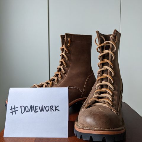 Willie's Handmade Boots V3 Workboot in Horween Natural Rowdy