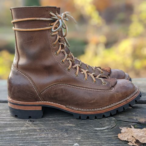 Willie's Handmade Boots V3 Workboot in Horween Natural Rowdy