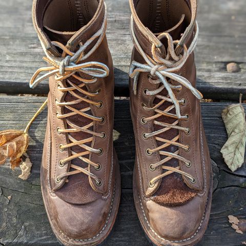 Willie's Handmade Boots V3 Workboot in Horween Natural Rowdy