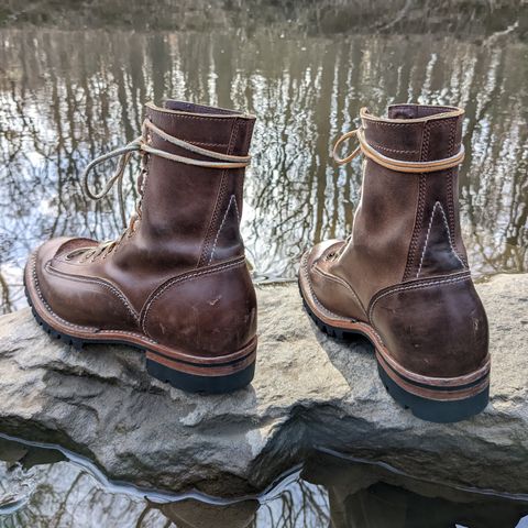 Willie's Handmade Boots V3 Workboot in Horween Natural Rowdy