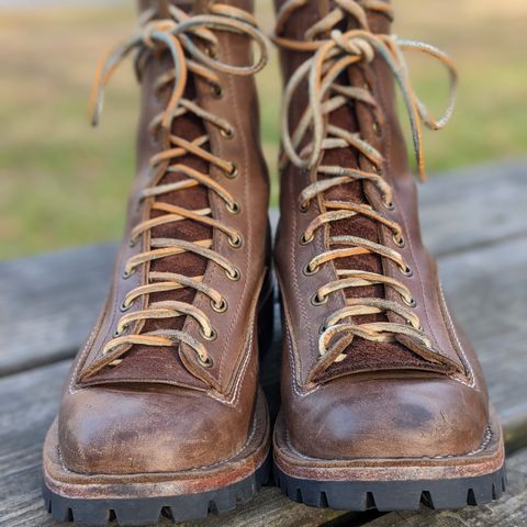 Willie's Handmade Boots V3 Workboot in Horween Natural Rowdy