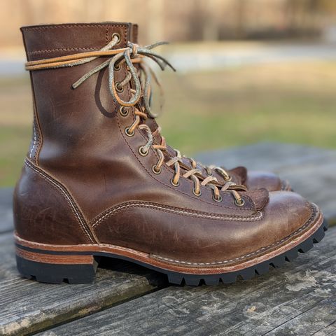 Willie's Handmade Boots V3 Workboot in Horween Natural Rowdy
