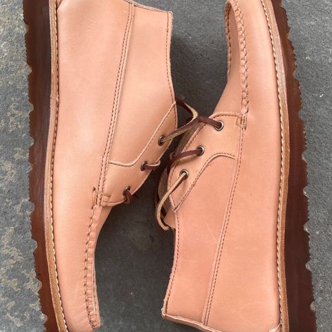 View photo of Rancourt & Co. Acadia Chukka Redux in Horween Natural Essex