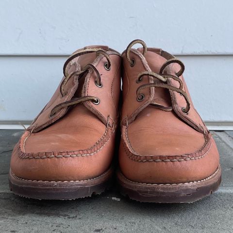 View photo of Rancourt & Co. Acadia Chukka Redux in Horween Natural Essex