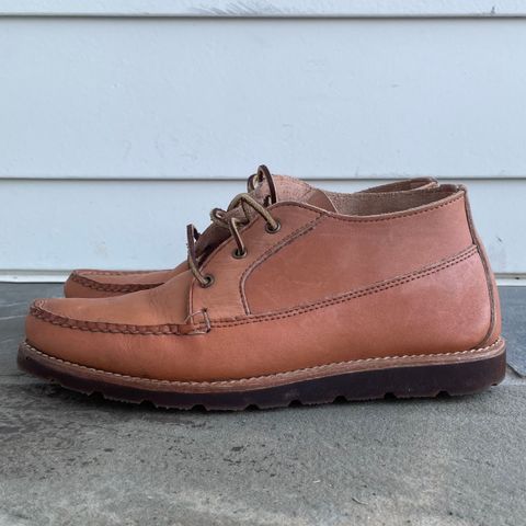 View photo of Rancourt & Co. Acadia Chukka Redux in Horween Natural Essex