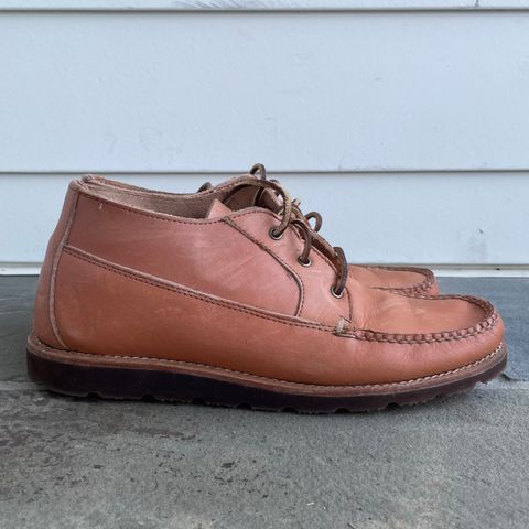 View photo of Rancourt & Co. Acadia Chukka Redux in Horween Natural Essex