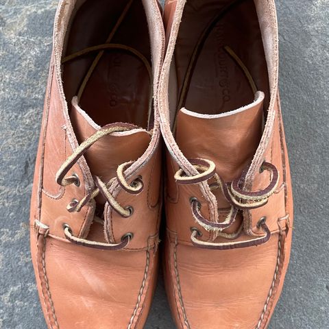 View photo of Rancourt & Co. Acadia Chukka Redux in Horween Natural Essex