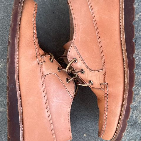 View photo of Rancourt & Co. Acadia Chukka Redux in Horween Natural Essex