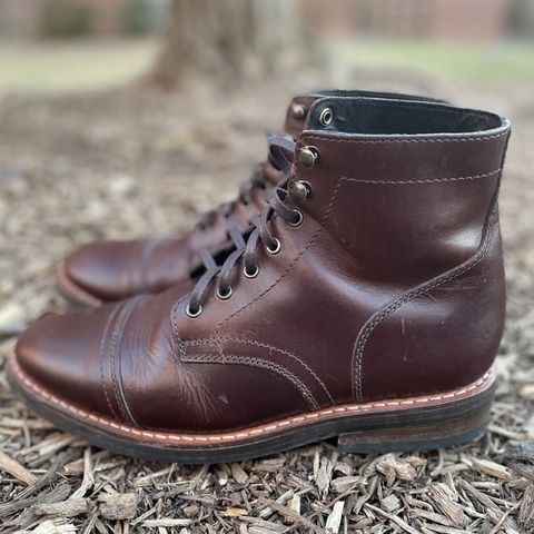 View photo of Thursday Captain in Horween Brown Chromexcel