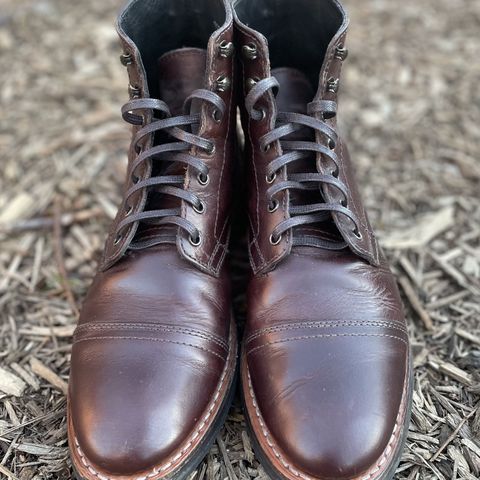 View photo of Thursday Captain in Horween Brown Chromexcel