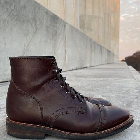 View photo of Thursday Captain in Horween Brown Chromexcel