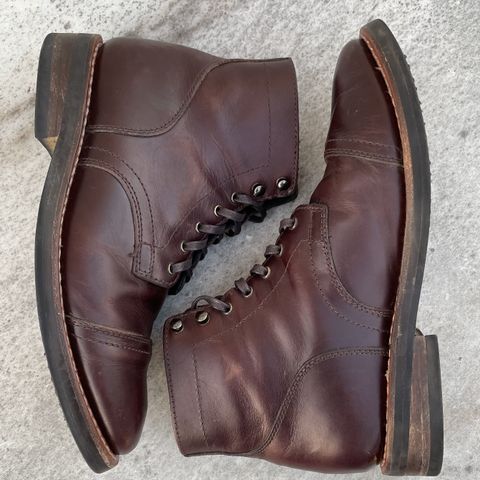 View photo of Thursday Captain in Horween Brown Chromexcel